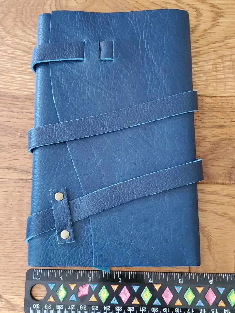 BNNU Portland Leather Goods Large Caspian Leather Wrap Journal